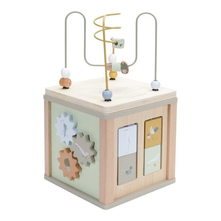 houten activiteitenkubuslittle goose Aktivnostna kocka Little Dutch, Little Goose 1