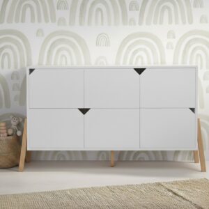 Predalnik / Previjalna miza s šestimi predali Isabella White