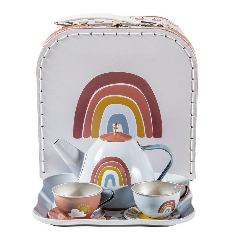 0010346_little-dutch-tea-set-in-basket-rainbow-pure-nature-0 Set za čajanko v kovčku