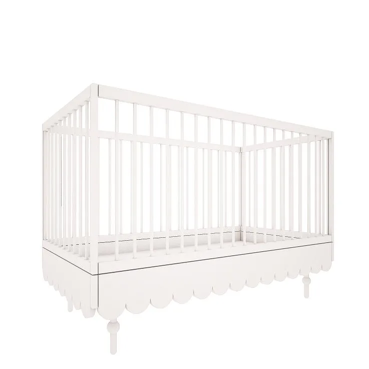 Otroška postelja 70×140 cm White Poppy