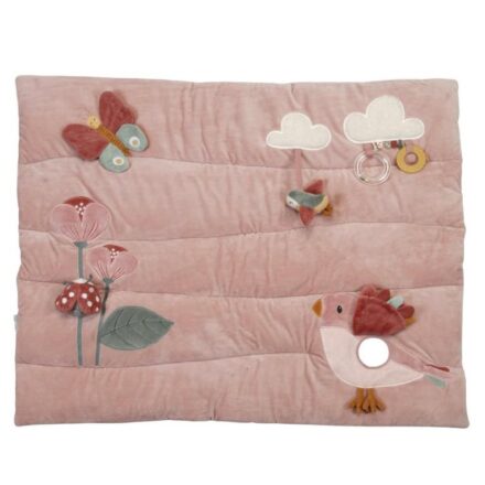 Igralna podloga 80x100 Flowers & Butterflies (1)