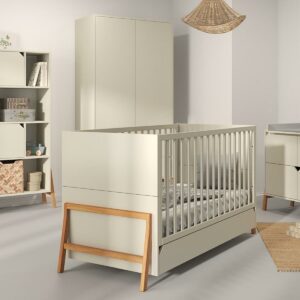 Postelja / Otroška posteljica s predalom Isabella Beige 70x140 cm
