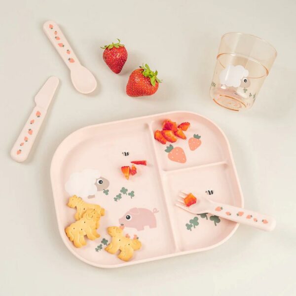 Jedilni pribor Foodie Tiny Farm Powder - slika 4