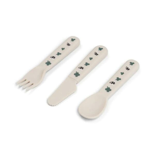 Jedilni pribor Foodie Tiny Farm Sand - slika 2