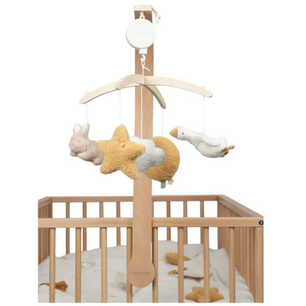 Lesen glasbeni vrtiljak Newborn Naturals - slika 2